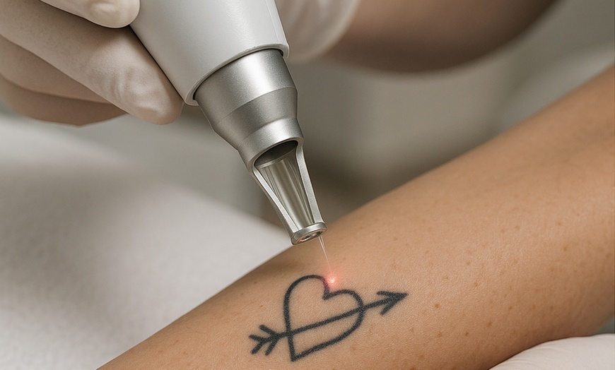 Image 1: Small (Up to 3 cm), Brow, or Large (Up to 6 cm) Gentle Tattoo Removal