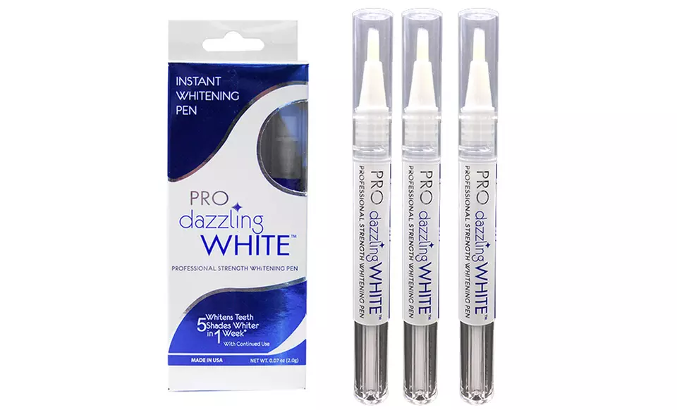 3-Pack of Pro Dazzling White Professional-Strength Instant Whitening Pens - Primary Image