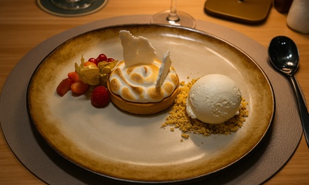 Pour 2 pers. : menu gastronomique du chef en 3 services et sa mise en bouche - Le Royal