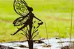 1x oder 3x Dekorativer Feen-Gartenstecker im Stil nach Wahl - Second Medium