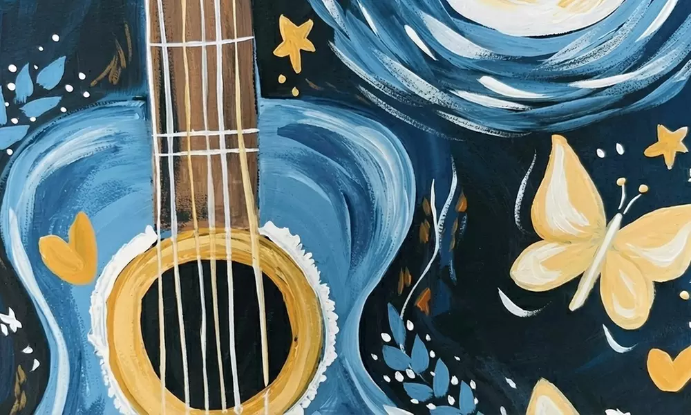 Glow Together- Glow In The Dark SIP N Paint Class