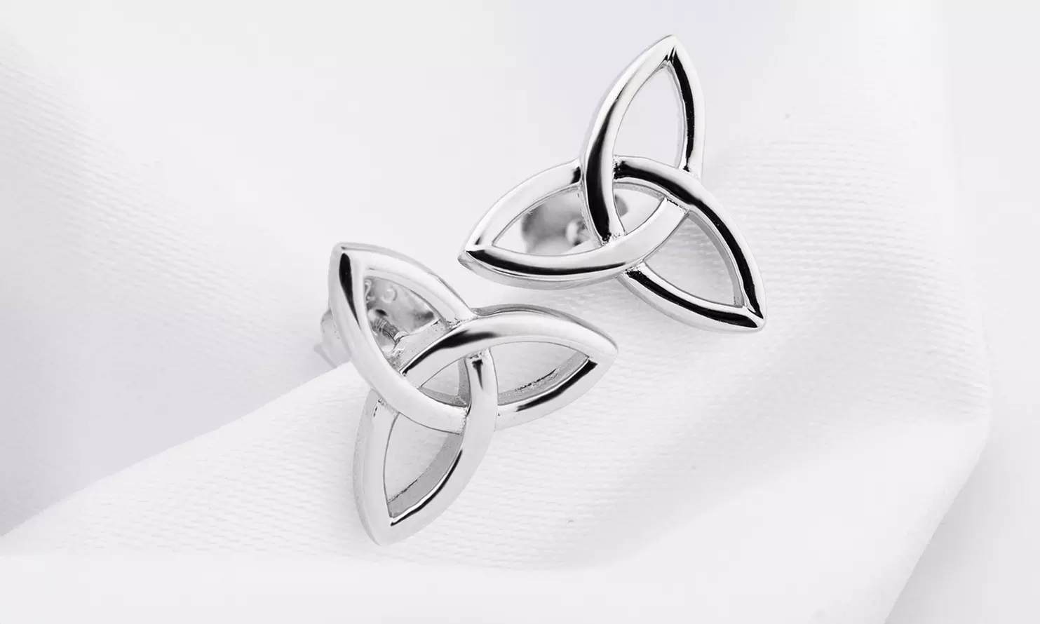 Sterling Silver Celtic Stud Earring