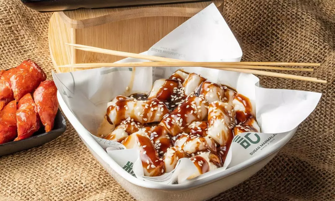 Hong Kong Inspired Drinks Desserts and Entrees for Two or Four