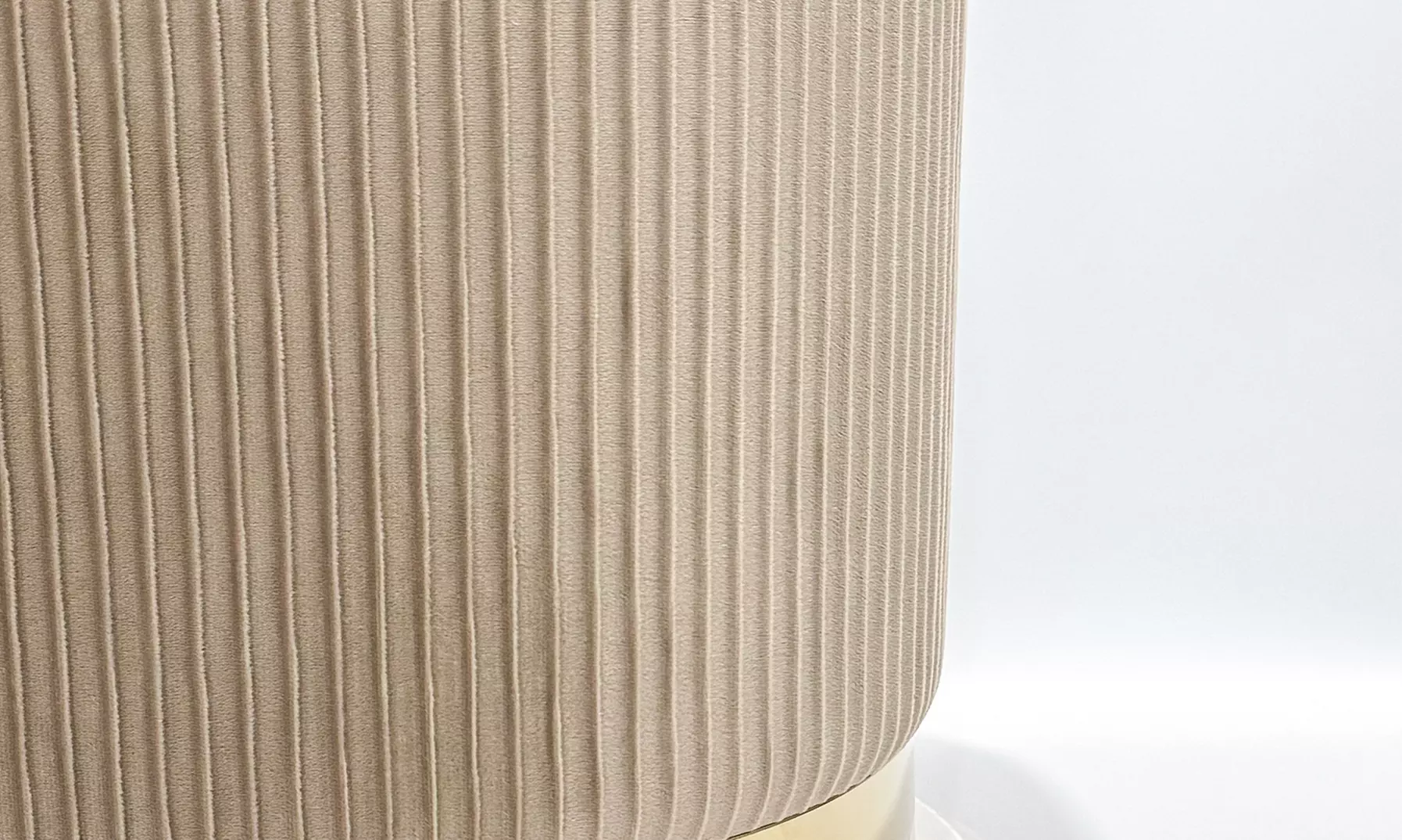 Lote de 3 pufs con tapizado de terciopelo y espacio de almacenamiento