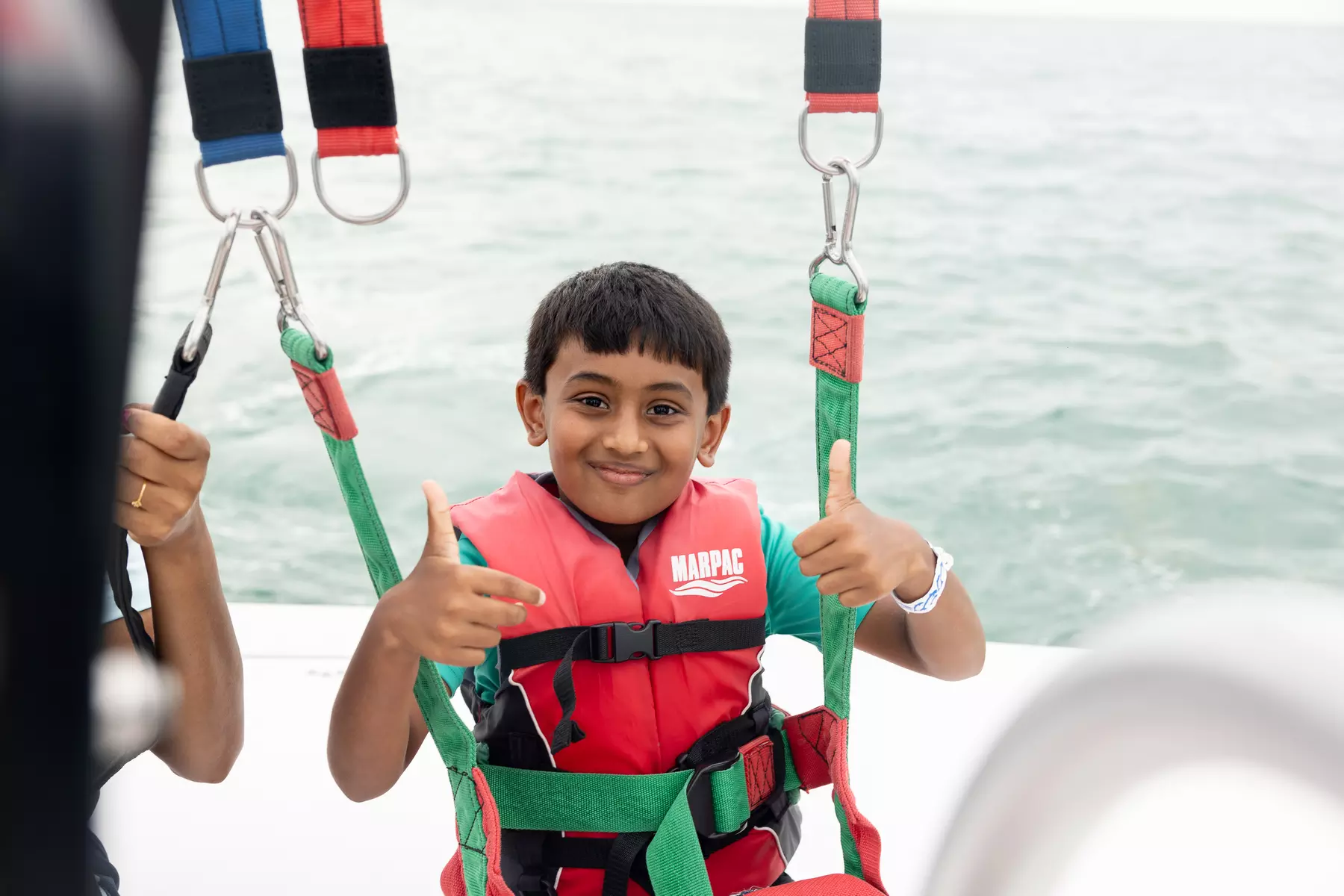 Fly High with Parasailing at Downtown Seaport or Smathers Beach