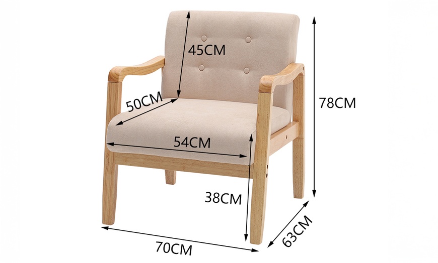 Image 7: Polstersessel mit Armlehnen