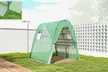 Outsunny Walk-In Gothic Arch Greenhouse with PE Cover and Sandbags - Image 7