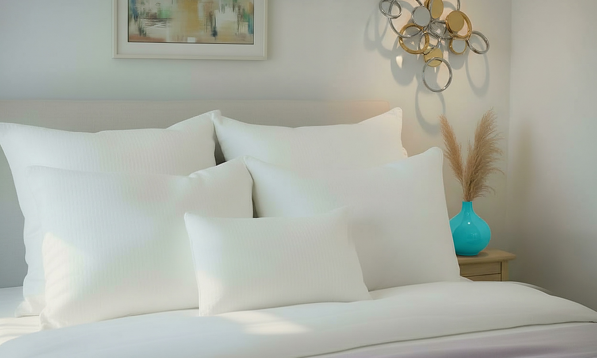 Oreiller à mémoire de forme Nupsia soutien optimisé