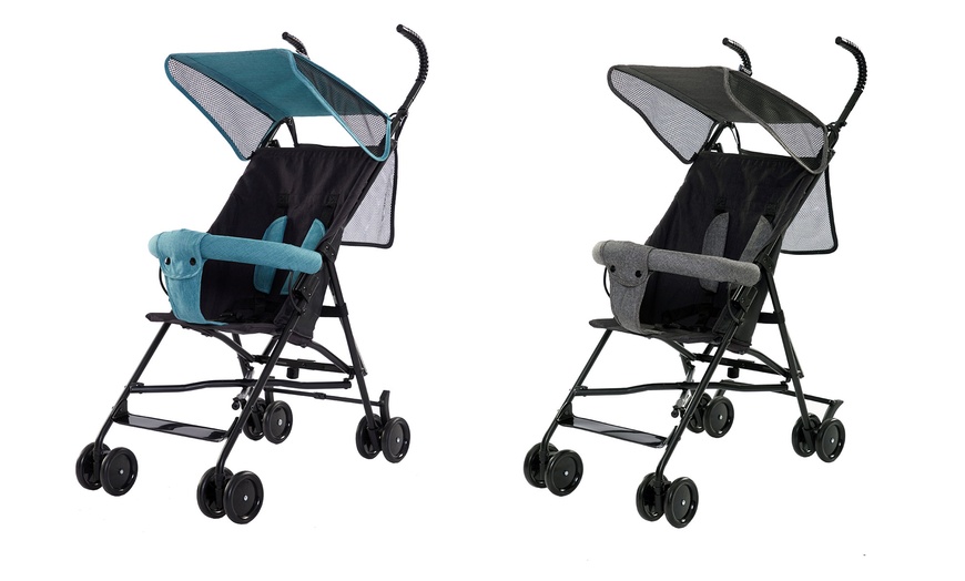 Image 1: Ricco Lightweight Baby Pushchair