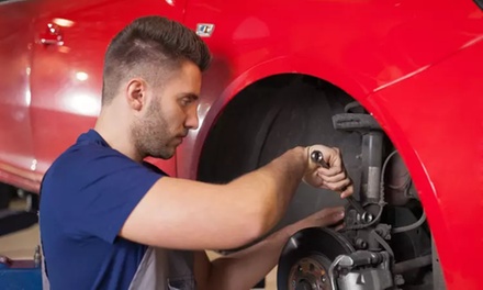 Front or Back Brake Pad Replacement and Complimentary Tire Inspection and Inflation - Vargas Tire Auto Repair Jax