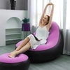 Image 4: Fauteuil gonflable avec repose-pieds