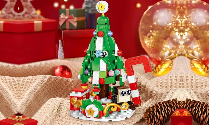 Image 4: LEGO Inspired Christmas Advent Calendar Building Blocks for Adults