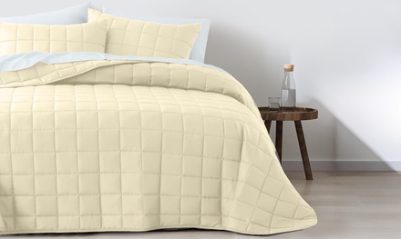 Royal Comfort Coverlet Set - Queen - Beige-10003818; FREE SHIPPING - Australian Business Mobile