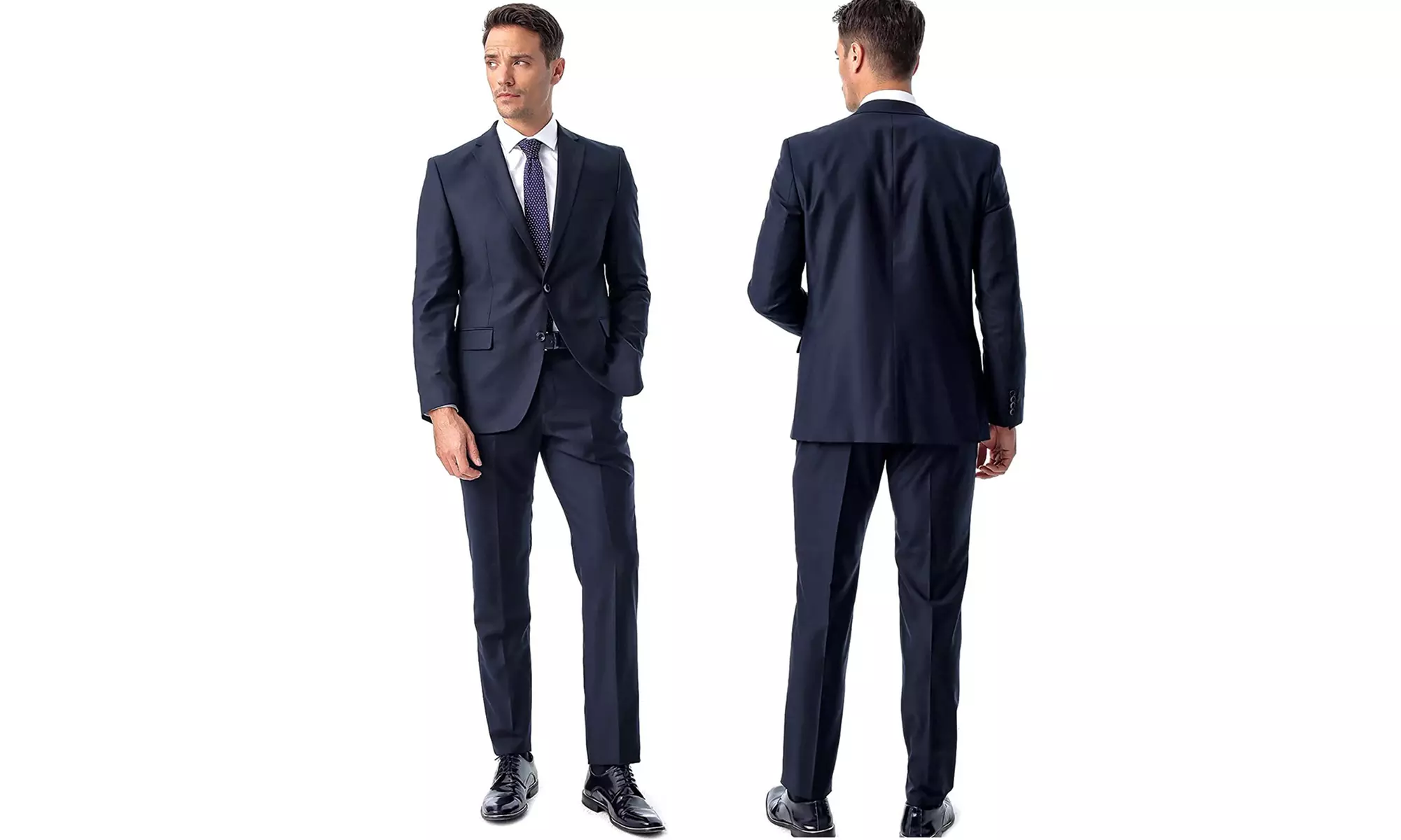 Abito da uomo sartoriale 100% fresco lana