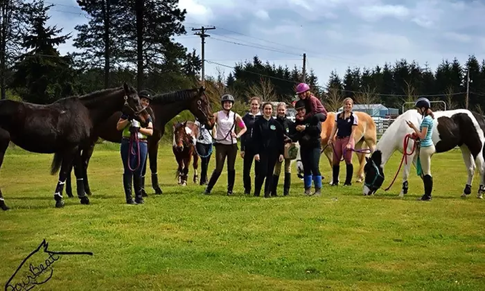 One or Three Private Horseback-Riding Lessons at Pond-A-Luce-A Stables (Up to 57% Off) - Primary Image