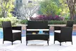 Rattan-Effect Garden Furniture Set in Choice of Colour for £169.99 With Free Delivery (72% Off) - Image 3