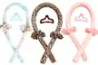 Heatless Curling Rod Headband No Heat Silky Ribbon Rod Roller Curls & Clip - Second Medium