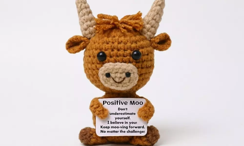 Crochet Plush Doll Soft Stuffed Toy