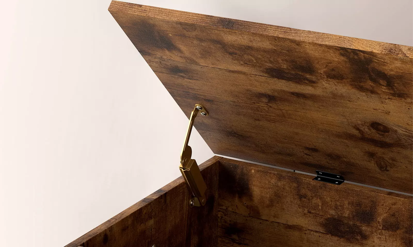 Levede Rustic Storage Bench