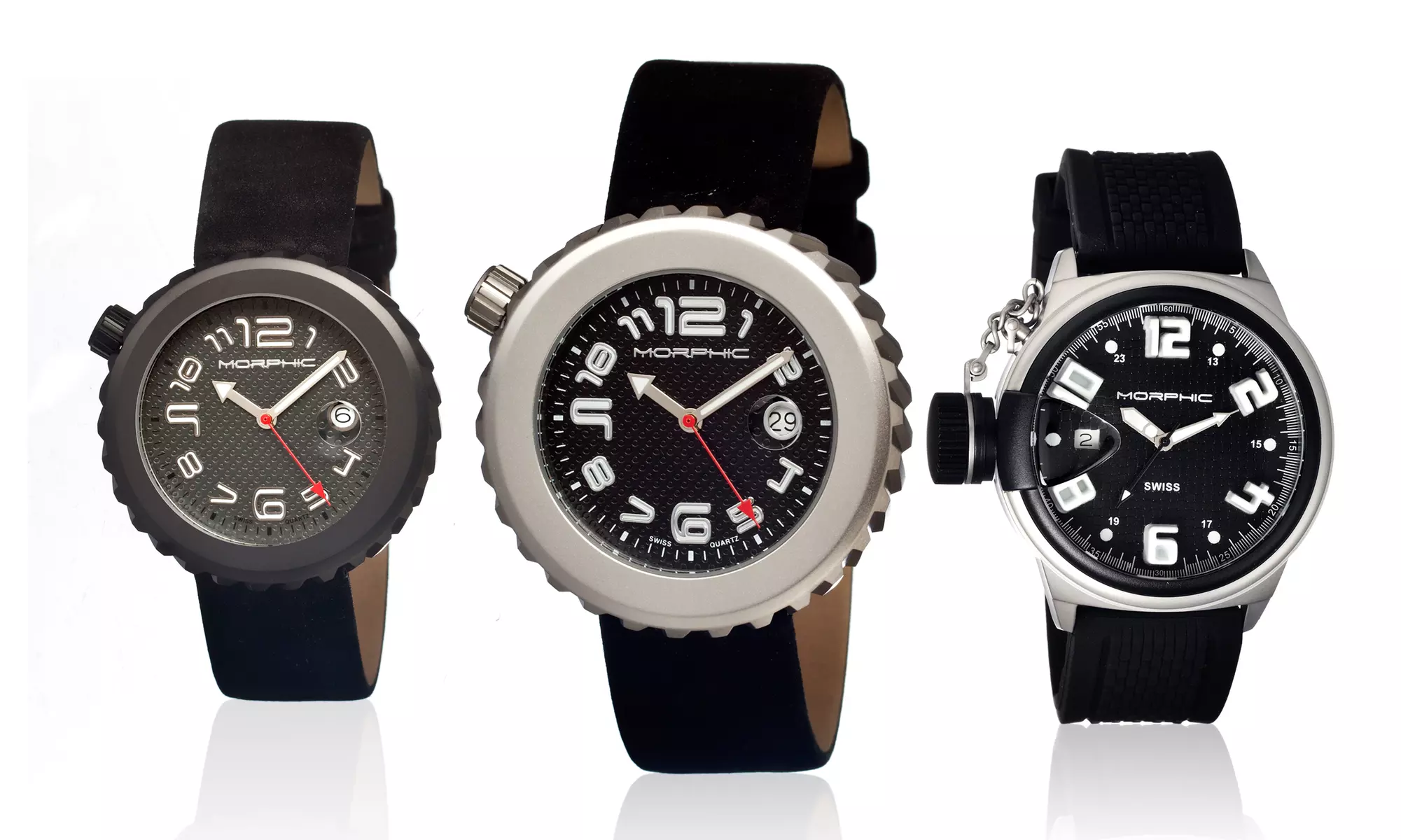 Morphic M13 and M24 Series Men's Swiss Watches - Primary Image