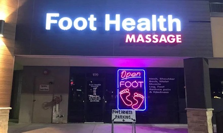 One 60 Minute Deep Tissue Massage - Foot Health Massage