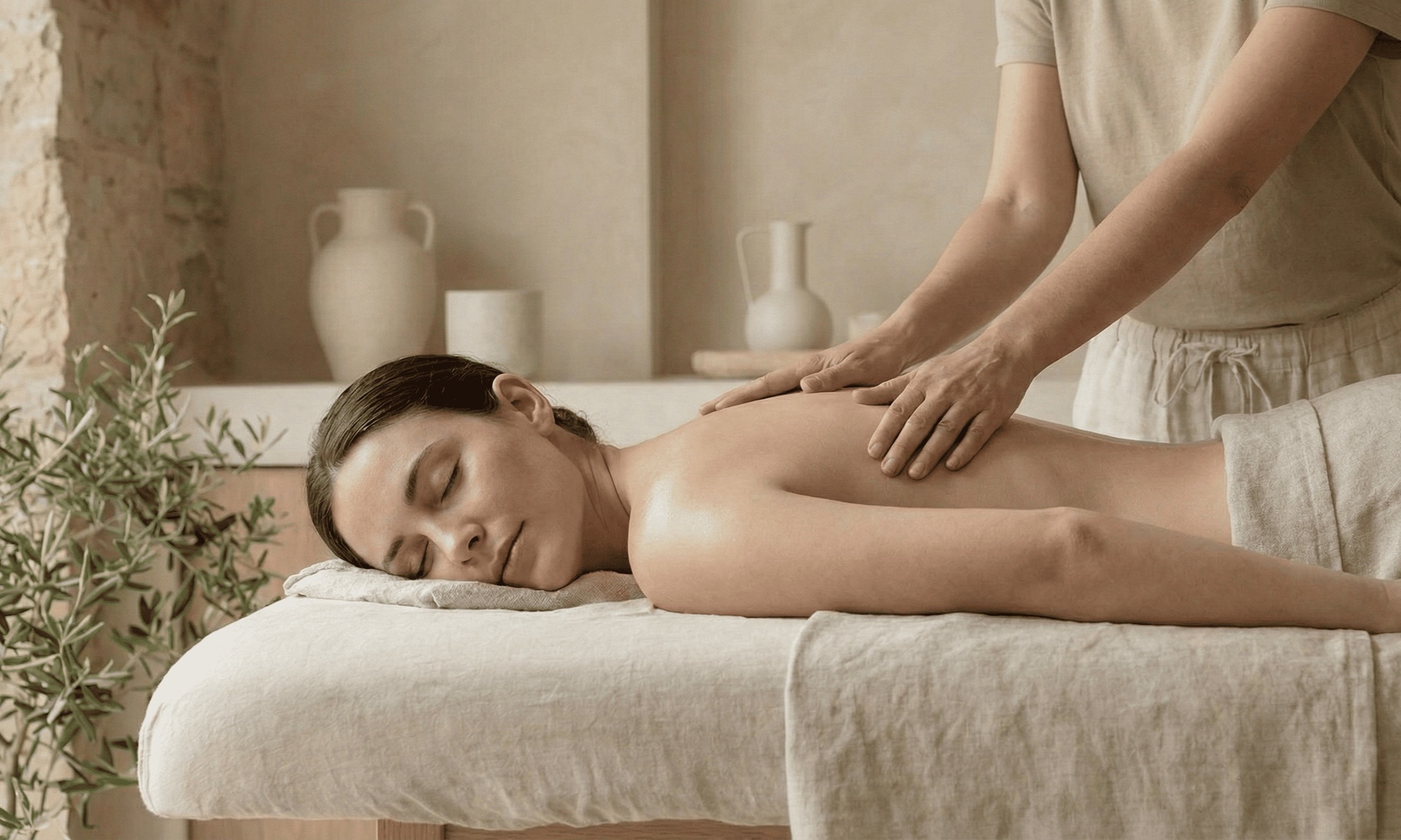 Modelages visage et dos apaisants à l'Atelier Bulle de Douceur