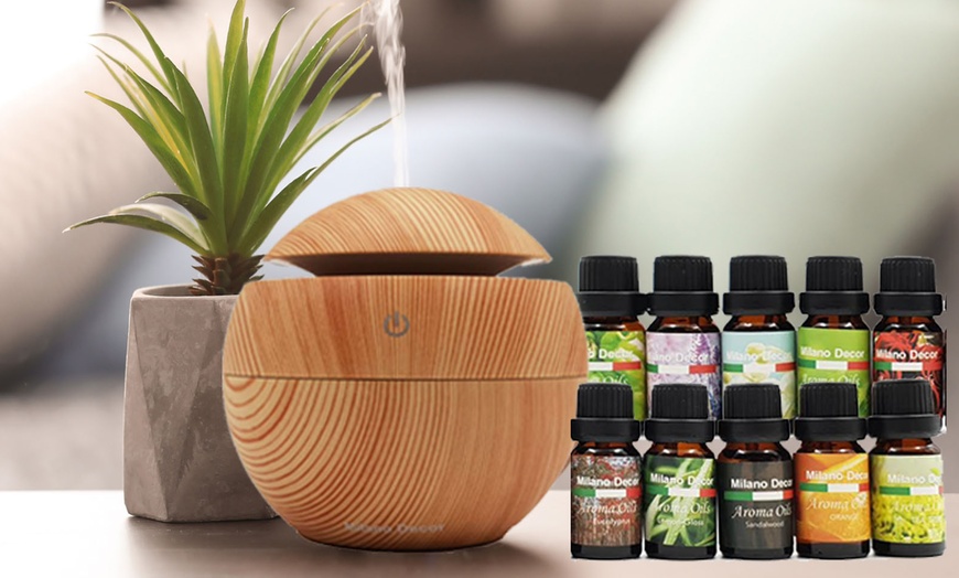 Image 1: Milano USB Essential Oil Diffuser