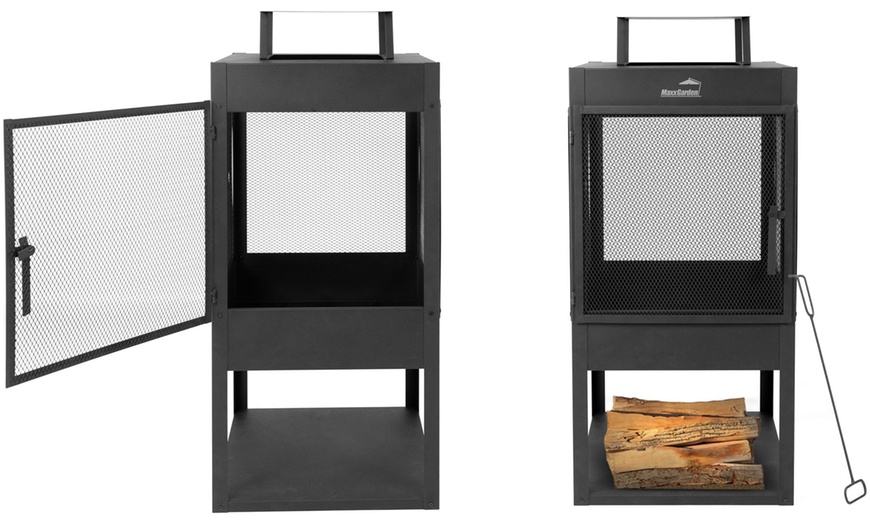 Image 3: MaxxGarden Outdoor-Kamin Artemis