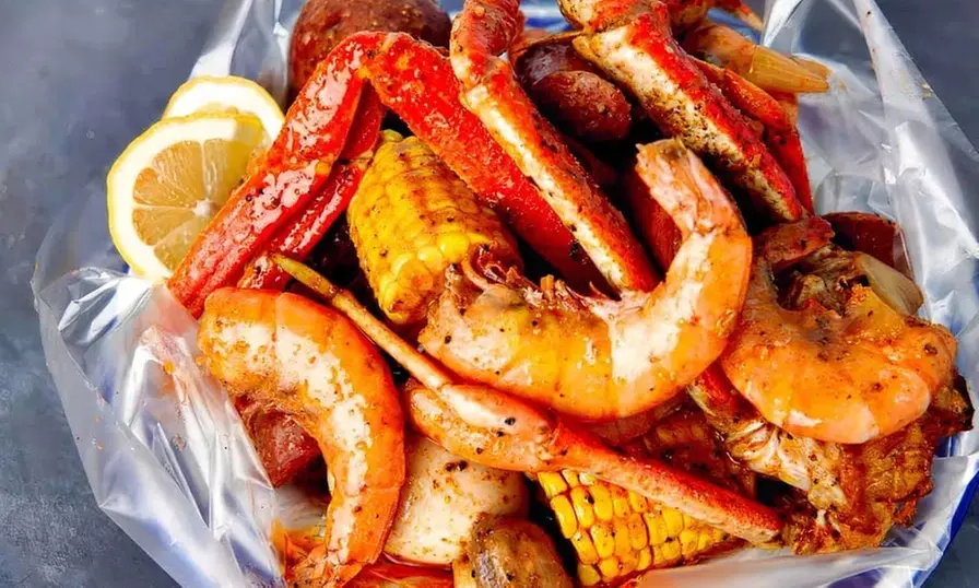Dinner for 2 w/Wine or Beer or up to $60 to Spend at Little King Crab
