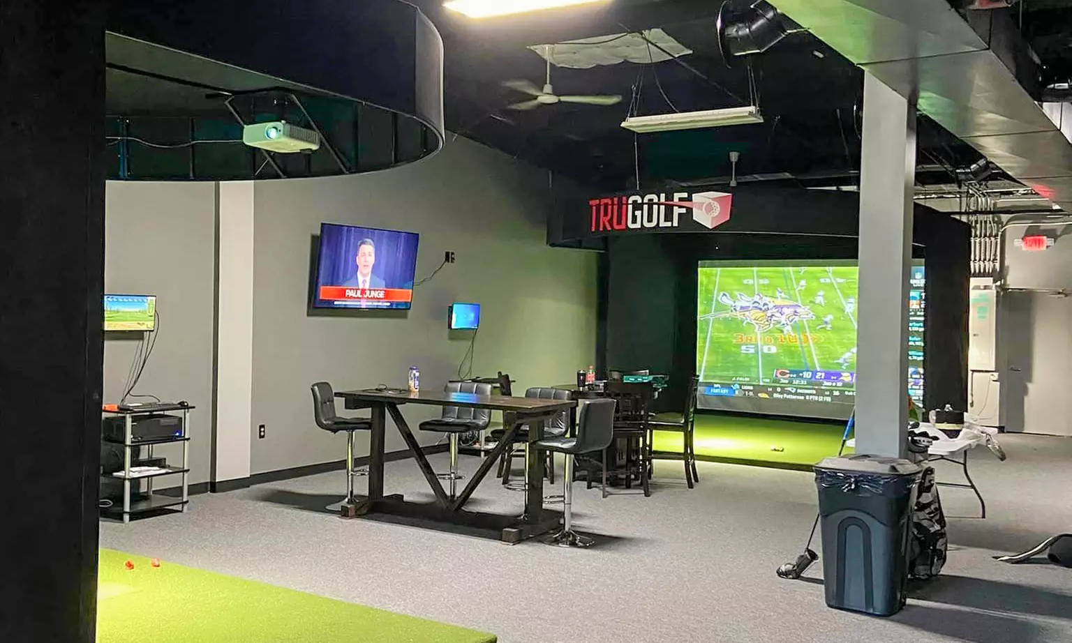 One, Two or Three-Hour Golf Simulator Rental for Up to 8 People