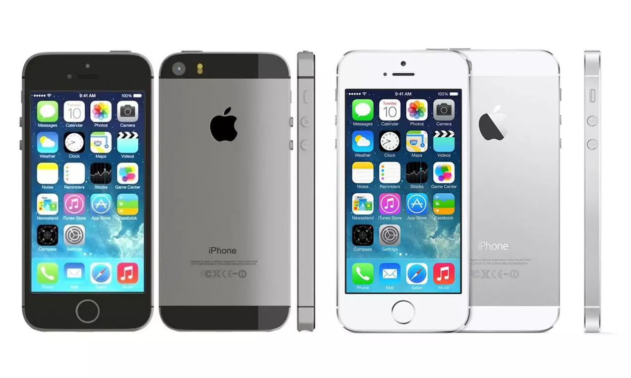 Apple iPhone 5/5S reconditionné, 16 ou 32 Go, avec/sans protection verre trempé, dès 259€ livraison offerte - Primary Image