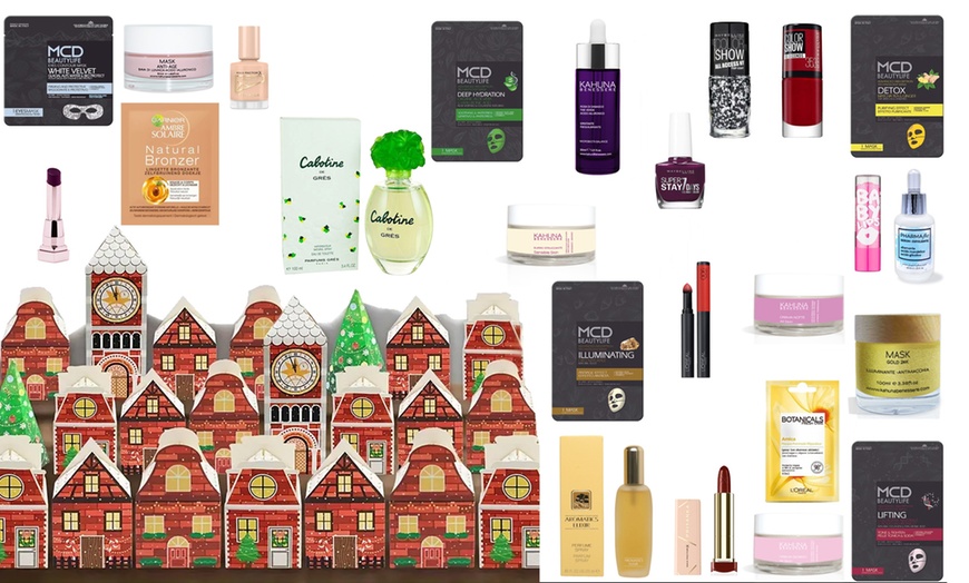 Image 9: Calendario de Adviento con fragancia a elegir y productos cosméticos