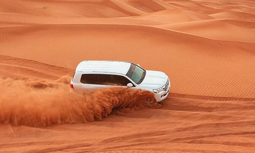 Image 12: Eman Travel Dubai: Thrilling Evening Desert Safari with Dinner & Shows