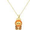 Image 14: Stanley - BTS x Labubu Gold Enamel Pendant Necklace