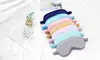 Double-sided Satin Silky travel Sleep Eye Mask Cover Padded Blindfold Smooth