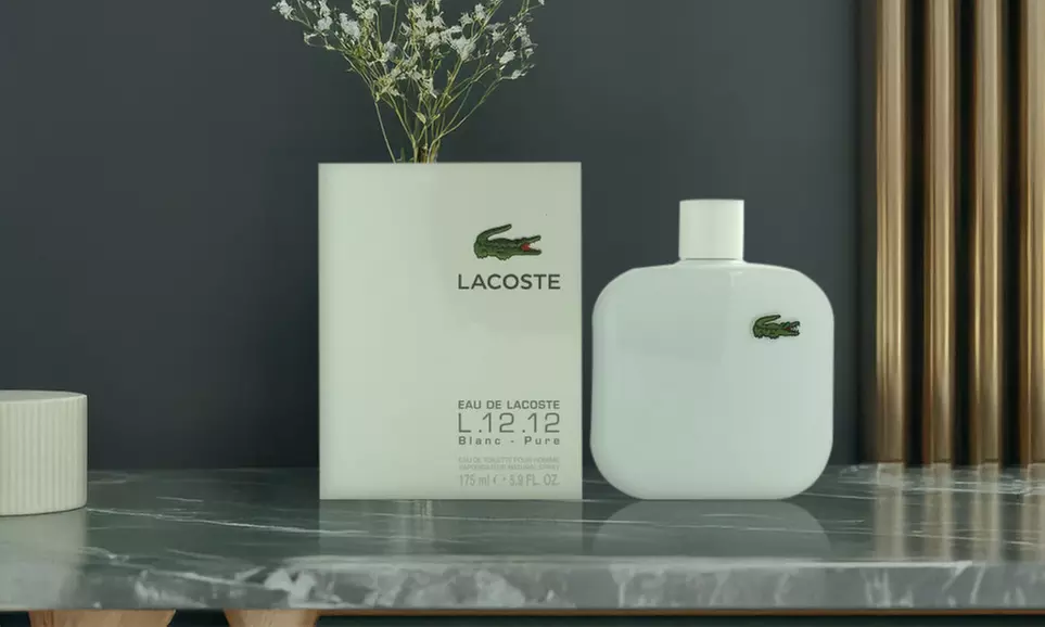 Lacoste Blanc - Pure L.12.12 By Lacoste 5.9 Oz Eau De Toilette Spray New In Box