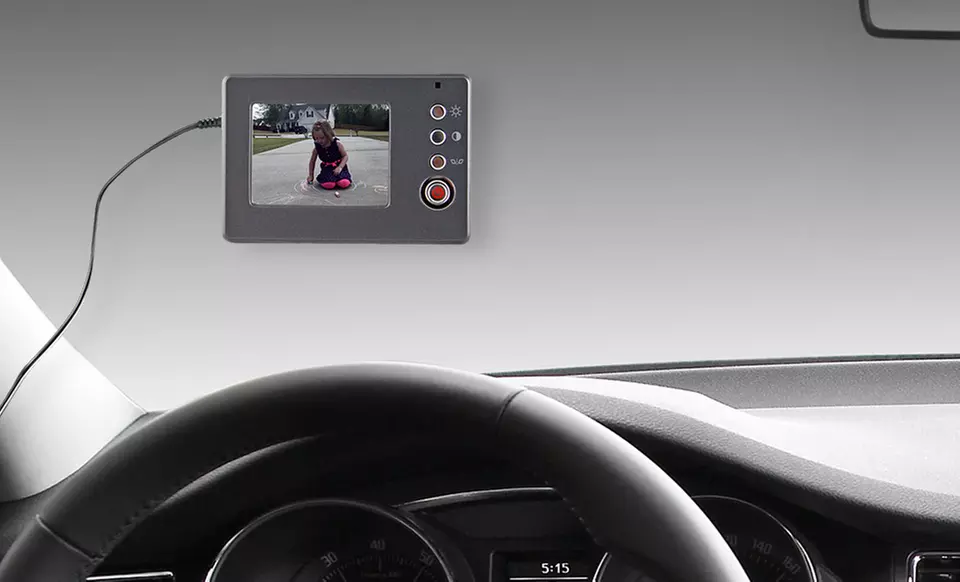 Peak Vehicle Back-Up Camera Kit with 2.4" LCD Color Monitor - Primary Image