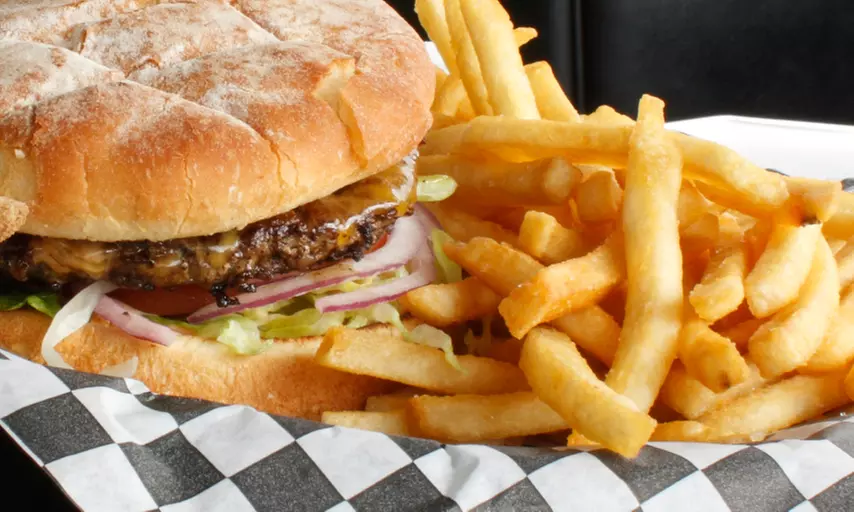 C$10 for C$20 Worth of Burgers, Fries, and Funnel Cake at Big Moe's Burgers  - Primary Image