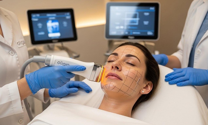 Image 4: 1 or 3 New Thermage Oligio: Face Only or with Neck|Age 35-65 (120 min)