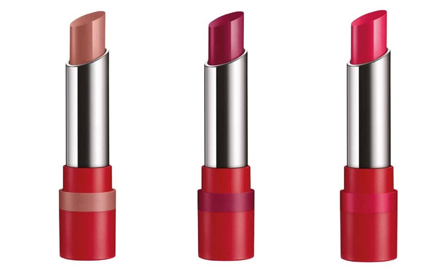 Image 6: Rimmel London Lipsticks Set of 3