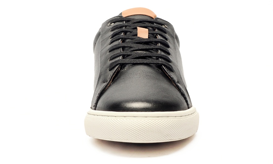 Image 5: Catesby England Hugo Men's Leather Trainers