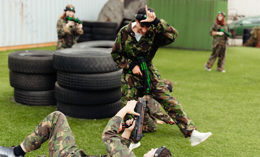 Image 14: Play Laser Tag in Groups: Three 15-Min Sessions Full of Fun