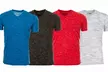 Vertical Sport Men's V-Neck T-Shirt with Chest Pocket (4-Pack) (S-2XL) - Second Medium