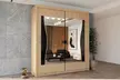 Slidingwardrobe4u Bali Sliding Wardrobe with Curved Mirror - Image 5
