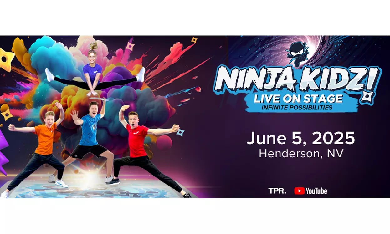 Ninja Kidz Live: Infinite Possibilities at Lee's Family Forum on June 5 at 7 PM - Primary Image