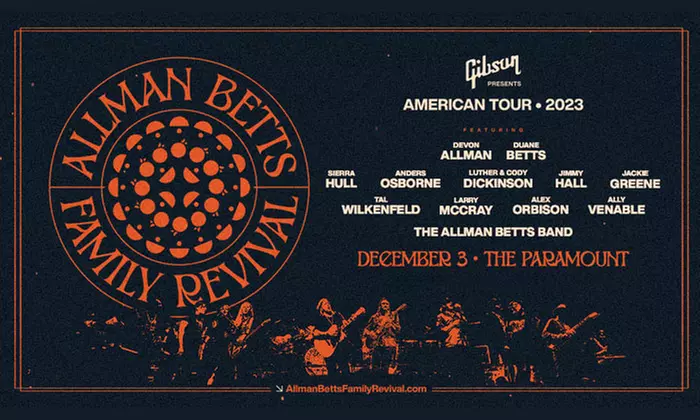 Allman Betts Family Revival on December 8 at 8 p.m. - Primary Image