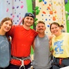Image 2: Indoor Climbing at Triangle Rock Club; Guided Climbing for 1 or 2