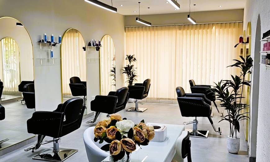 Image 4: Hair Cut & Wash w/ Optional Blow Dry, Color for Up to 14 Inches & More