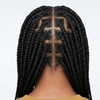 Image 1: Professional Small, Medium, or Large Knotless Braid Sessions 