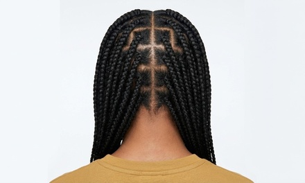 Large Knotless Braid Session - Chateau Cheveux Salon and Spa (Betty)